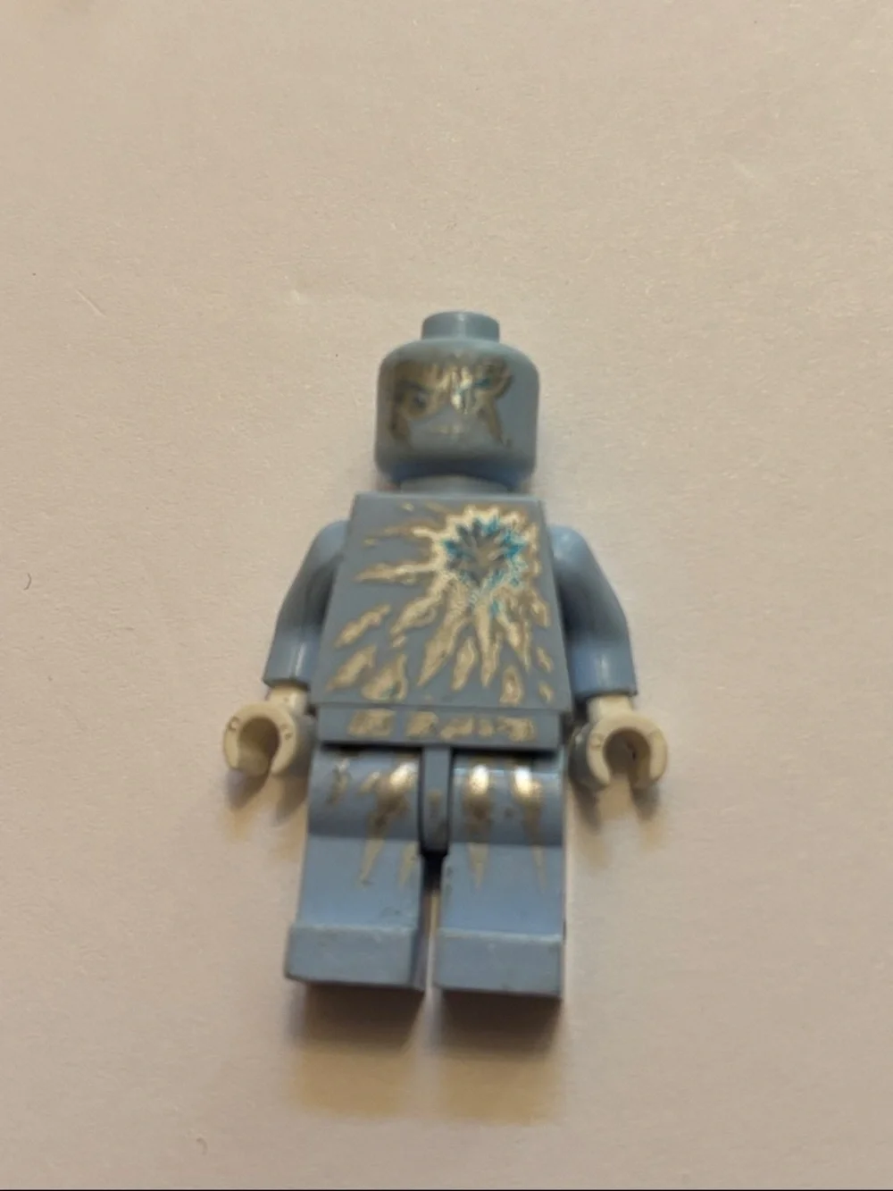 LEGO Ninjago NRG Zane w Weapons Spinner Njo0069 9590 Ice Warrior Minifigure